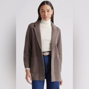 100% Organic Cotton Knit Blazer